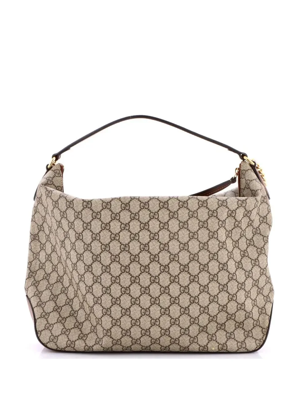 Gucci Chain Hobo Gg Coated Canvas Large #296548G17B
